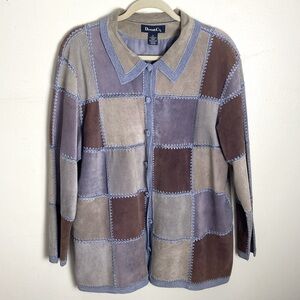 Women's Patchwork Jacket - Multicolor